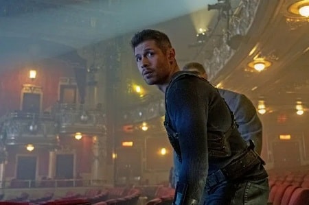 A picture of David Castanega in 'The Umbrella Academy'.